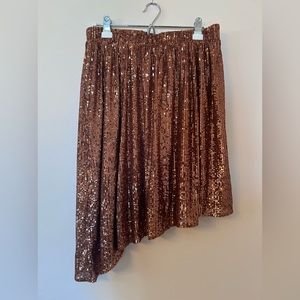 Free people asymmetrical skirt